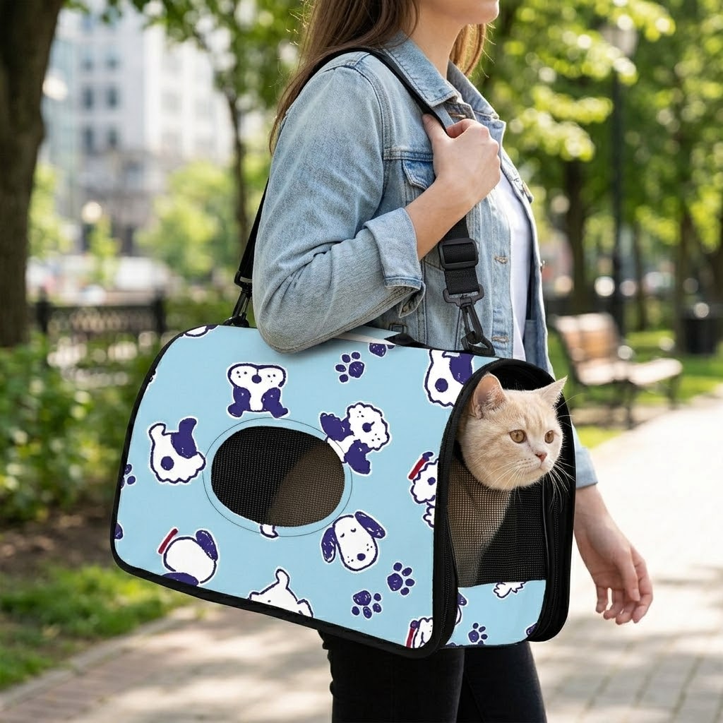 Foldable Portable Pet Travel Carrier