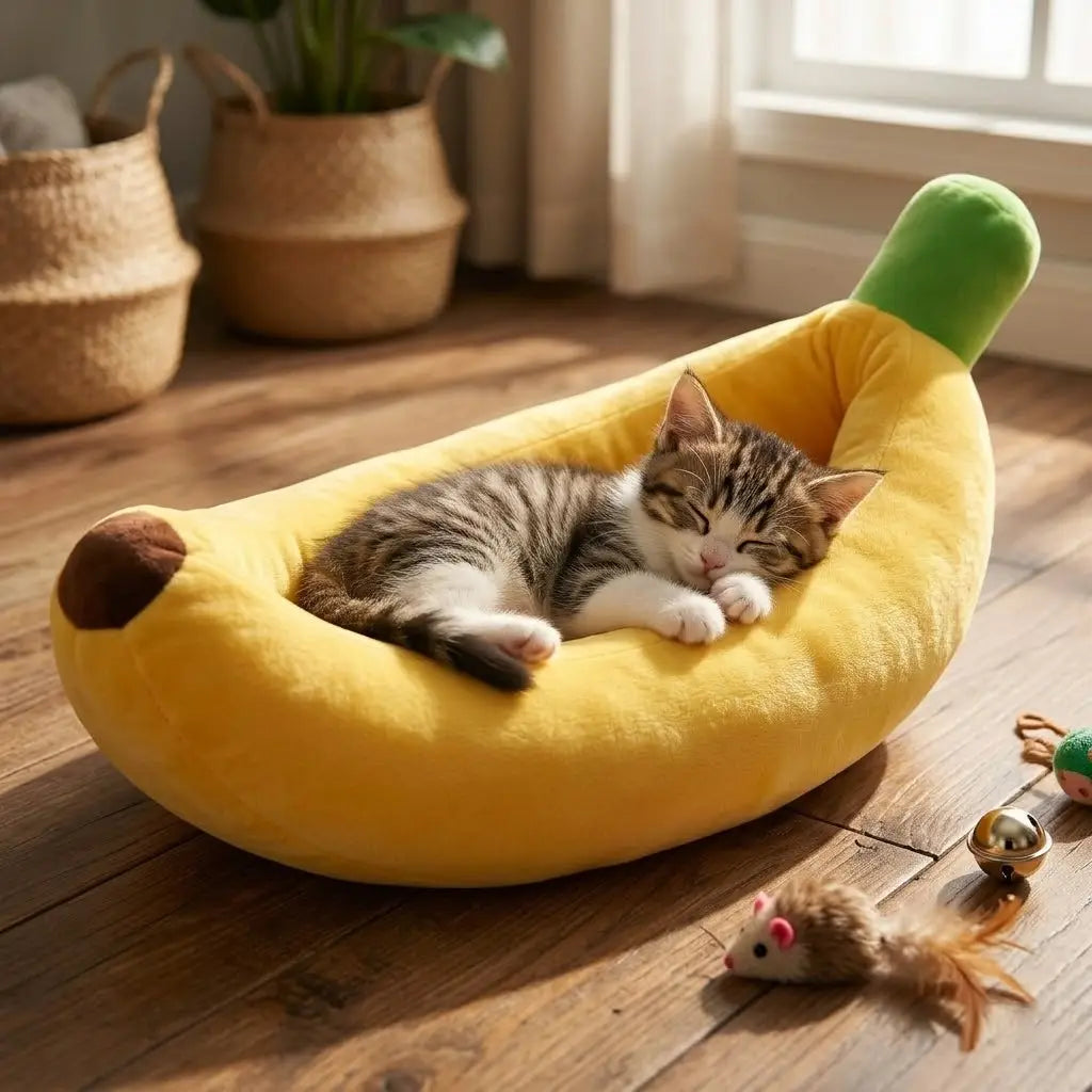 3D Shaped Warm Pet Bed / Lounge Cushion