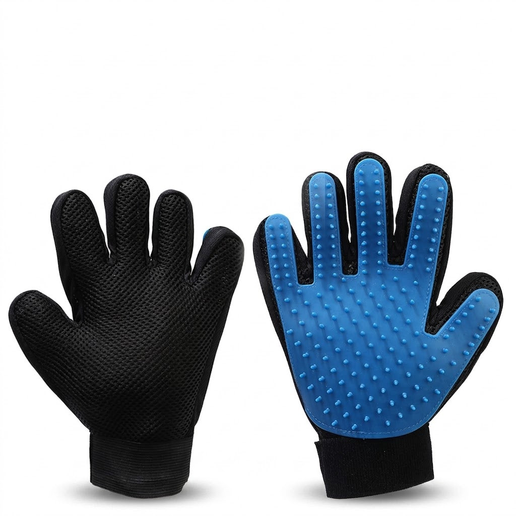 Multi-Functional Pet Grooming Gloves (Pair Pack)