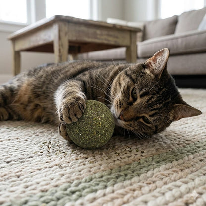 Premium Compressed Catnip Ball