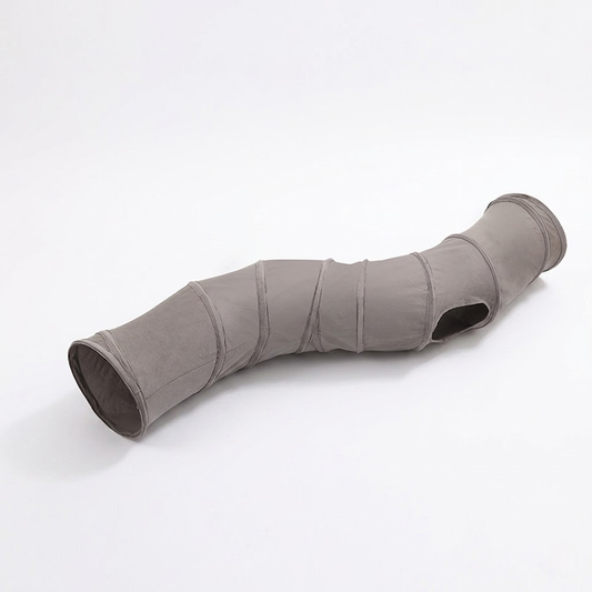 Foldable Suede Multi-Way Cat Tunnel
